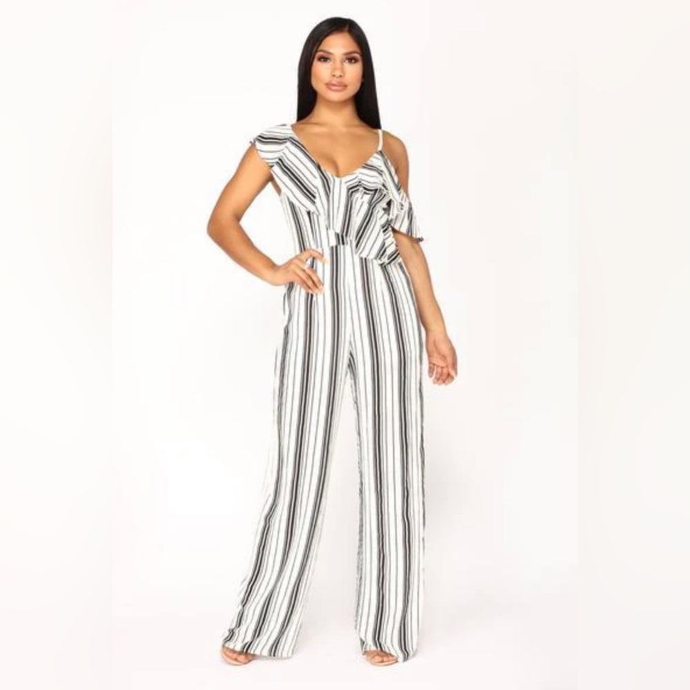 Fibi Strip Jumpsuit